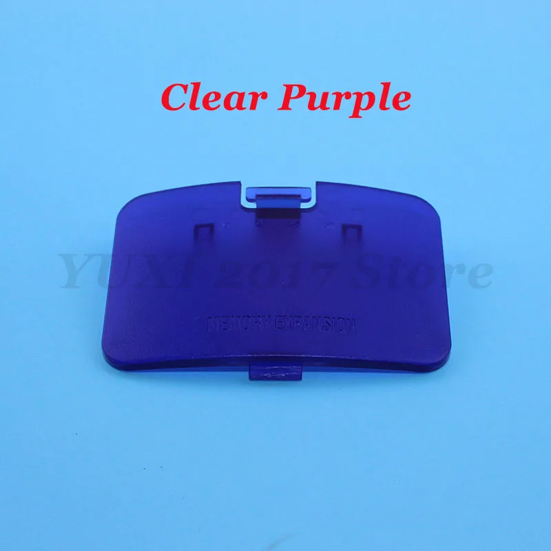Cubierta de tarjeta de expansión, cubierta trasera de expansión de memoria, cubierta de ranura para tarjeta de memoria, cubierta de puerta del compartimento adecuada para consola N64, 1 ud. - imagen 5