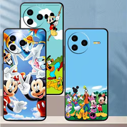 Funda para Xiaomi Redmi 9T K40 K50 Gaming K60 12 12C 10 A1 A2 Plus 13C 9A 9C A5 funda trasera suave para teléfono Disney Pato Donald Mickey