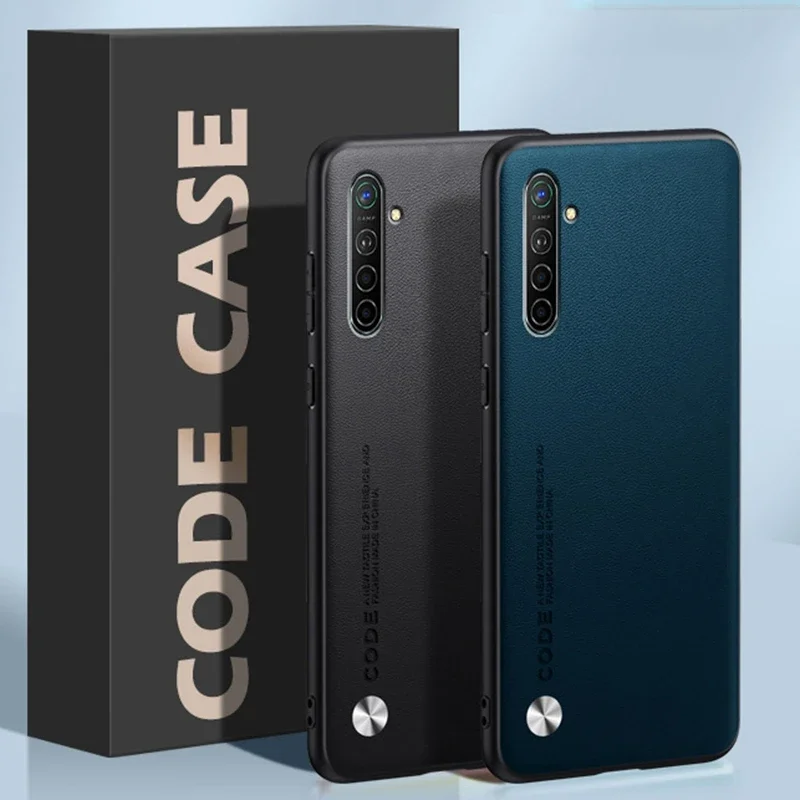 Funda de teléfono de cuero PU de lujo para Realme X2 XT, funda protectora de silicona mate a prueba de golpes para Realme XT RealmeXT RealmeX2 - imagen 5