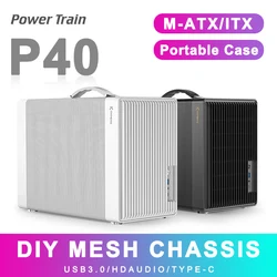 Caja Mini ITX P40 de Malla Compatible ATX y SFX para DIY Modding