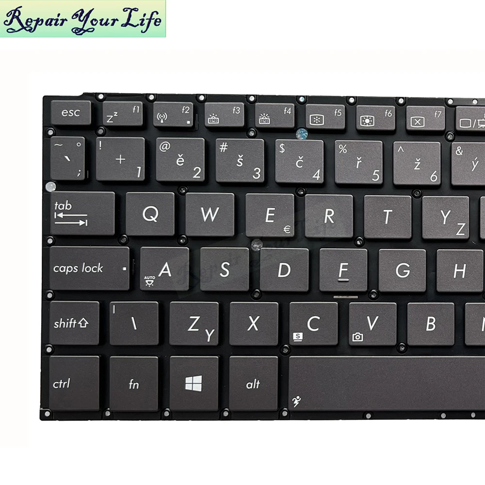 Teclado español checo para For Asus Zenbook UX31 UX32 UX31E UX31A UX32LA UX32LN UX32E UX32VD Notebook Teclado piezas 0KNB0-3628SP00 - imagen 5