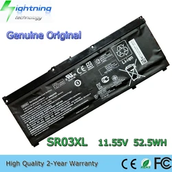 Batería HP Pavilion 15-CX Original 52,5 Wh 11,55V – SR03XL