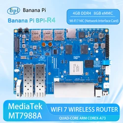 Banana Pi BPI-R4 router OpenWrt MediaTek Filogic 880
