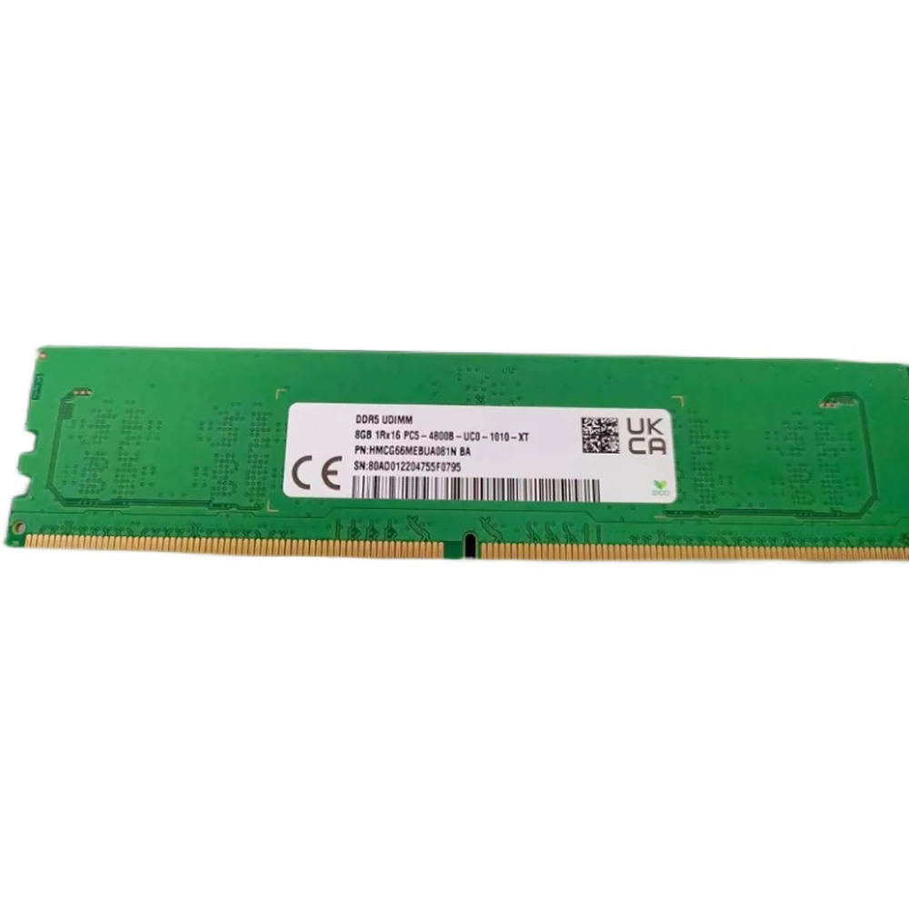 1 Uds. Para RAM 8G 8GB DDR5 4800 1RX16 PC5-4800 memoria de escritorio HMCG66MEBUA081N - imagen 3