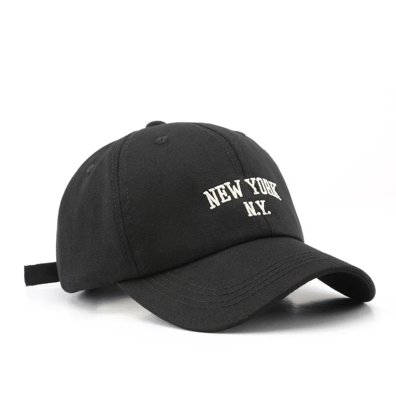Gorra de béisbol de algodón para hombre y mujer, gorro con bordado de Nueva YORK, informal, Snapback, de verano, Unisex - imagen 2