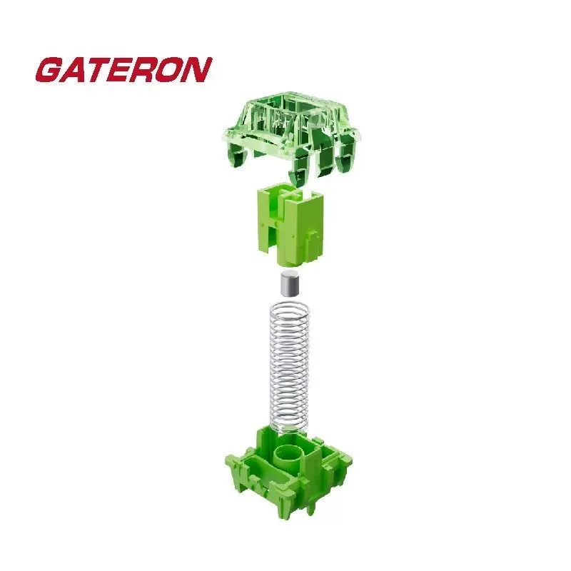 Interruptor magnético Gateron Green Dragon, interruptores lineales prelubricados de 33g, configuración gratuita, previajes para teclado de juegos con interruptor magnético - imagen 5