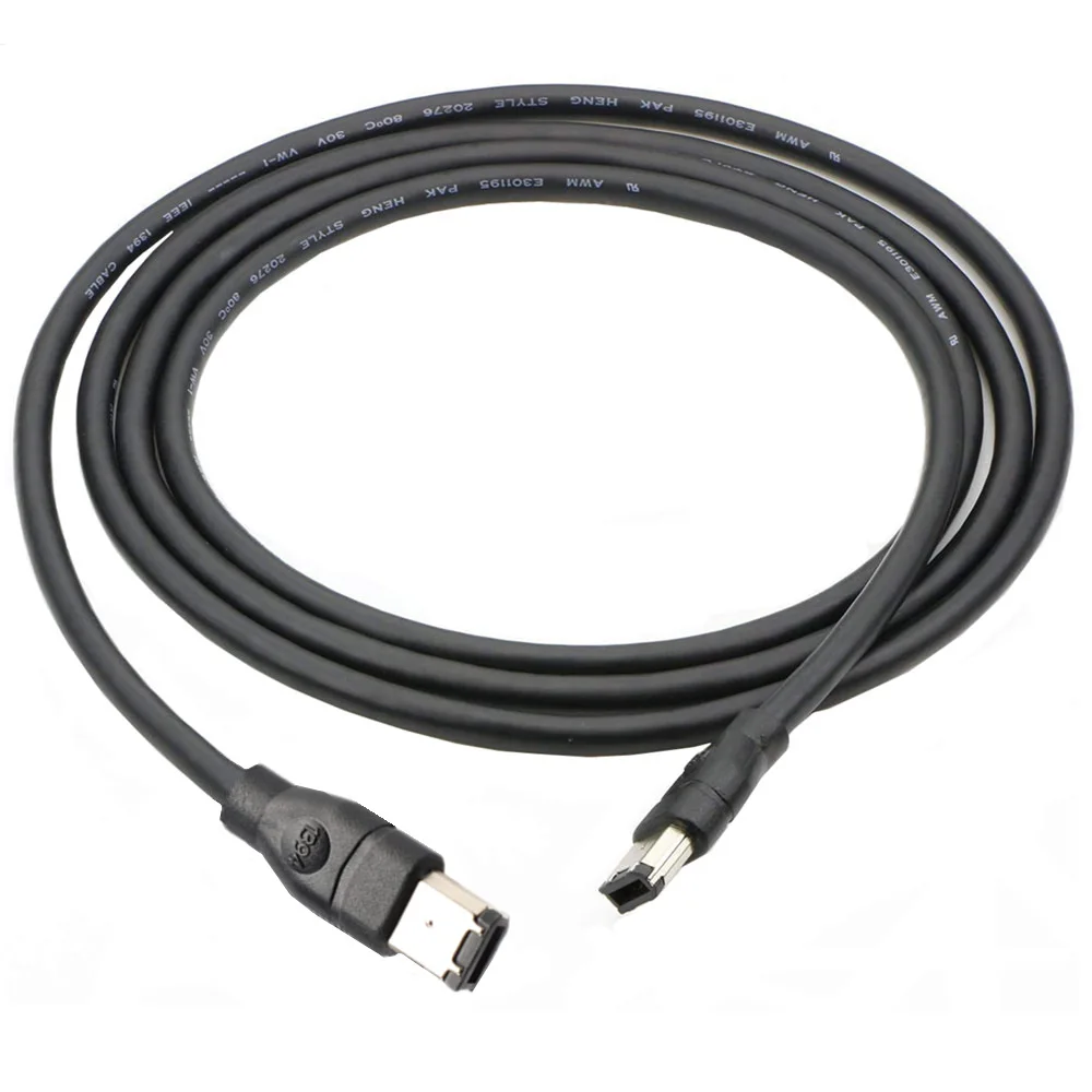 Cable Firewire 800 IEEE 1394A 6P-6P para Cámara Industrial - imagen 5