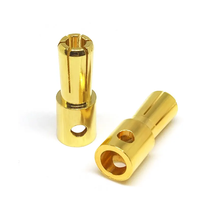 Conector tipo bala de Motor sin escobillas de cobre chapado en oro, conector tipo bala para batería ESC, 2mm, 3mm, 3,5mm, 4mm, 5mm, 5,5mm, 6mm y 8mm - imagen 3