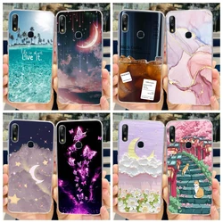 Funda trasera para teléfono Asus ZenFone Max Pro M2, ZB631KL, ZB633KL, parachoques de mármol de lujo, silicona suave y transparente, X01BDA Capas