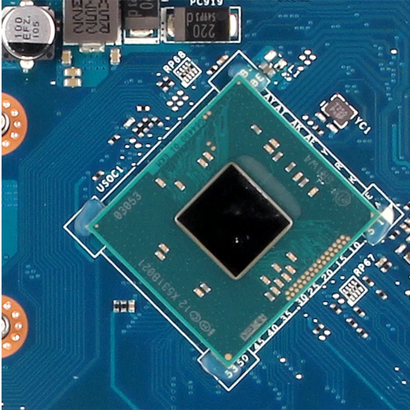 Placa base para portátil ZBW00 LA-B481P para DELL Inspiron 15R 3531 CN-028V9W 028V9W Celeron N2830 CPU SR1W4 - imagen 5