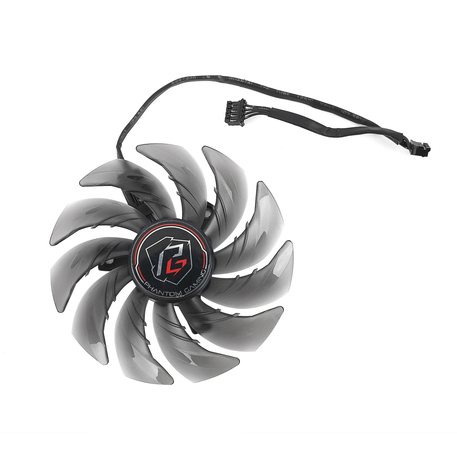 Nuevo ventilador enfriador de 87MM de repuesto para Asrock AMD Radeon RX 6600XT 6650XT Phantom Gaming gráficos tarjetas de vídeo ventiladores de refrigeración - imagen 4
