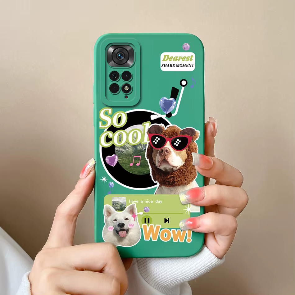 Funda Xiaomi Redmi Note 11 Pro Plus – Silicona Líquida Antigolpes con Protector Cámara - imagen 3