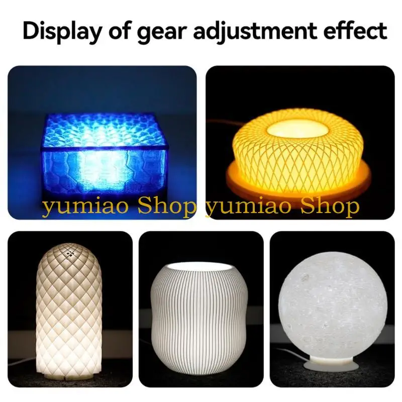 587B DIY lámpara lámpara impresora aleación aluminio Conjunto componentes LED sin sombra - imagen 5