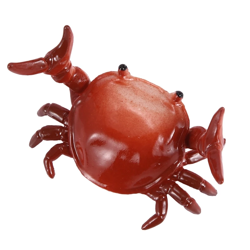 Portalápices de cangrejo japonés, creativo, lindo, levantamiento de pesas, soporte de cangrejo, estante de almacenamiento, papelería de regalo, nuevo, 4 Uds. - imagen 2