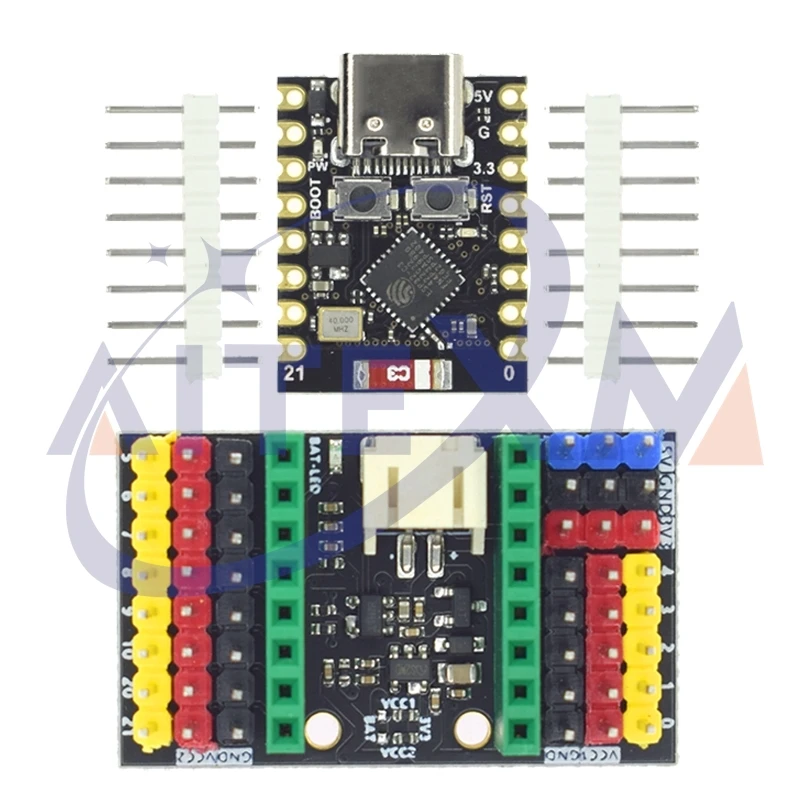 ESP32-C3 MINI Placa de desarrollo ESP32 SuperMini PLUS Placa de desarrollo ESP32-C3 Placa de desarrollo WiFi Bluetooth Placa de expansión - imagen 3