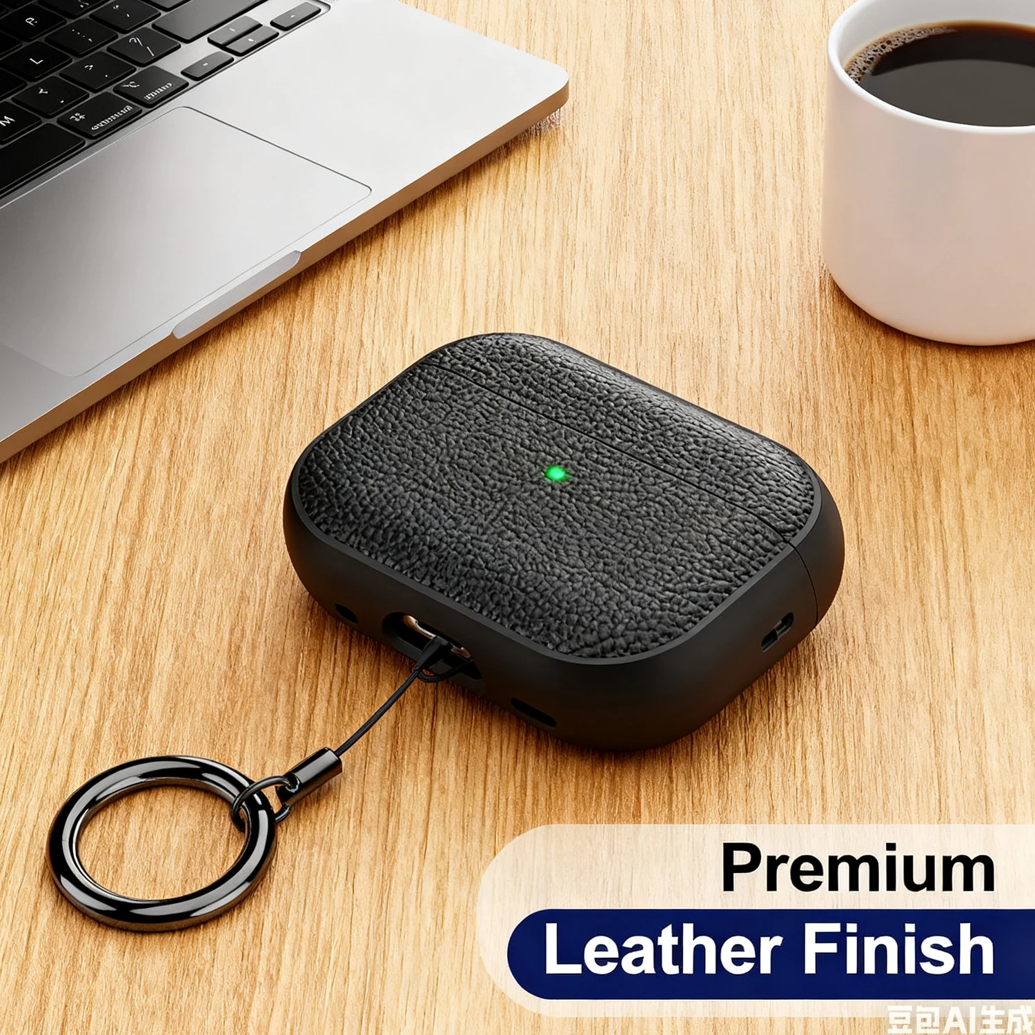 Funda protectora de cuero de lujo para auriculares Airpods Pro 3, Protector de auriculares inalámbricos con Bluetooth, carcasa a prueba de golpes - imagen 4