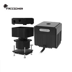 La bomba de circulación refrigerada por agua admite cubierta superior POM de armadura metálica PWM con una tasa de flujo de 650L/H un elevador de 3,5 M