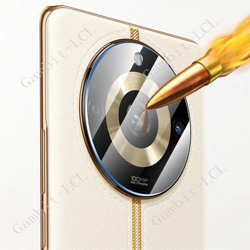 Lente de cámara Integral 3D para Realme 11 Pro +, vidrio templado en Realme11 11Pro Realme11Pro Plus, película protectora de pantalla trasera - imagen 2
