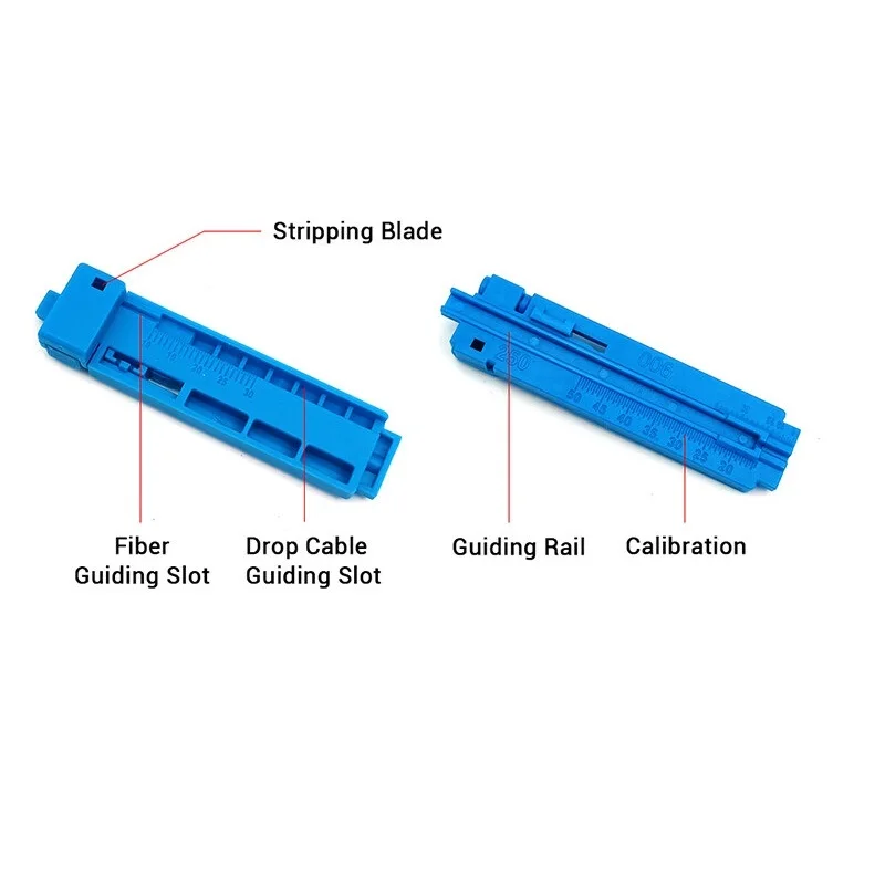 FTTH herramienta fría fibra Clauss dos funciones pelador de cables flexible conjunto combinado precio al por mayor - imagen 4