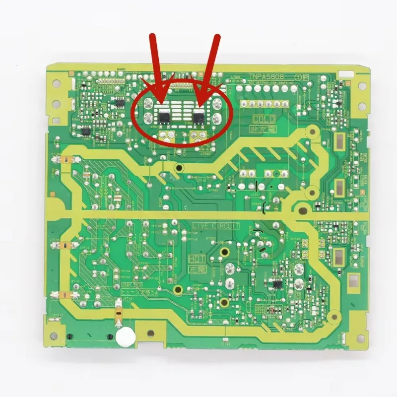 Placa de alimentación TNPA5808 1P TNPA 5808 Original profesional para tarjeta de alimentación de TV Panasonic - imagen 5