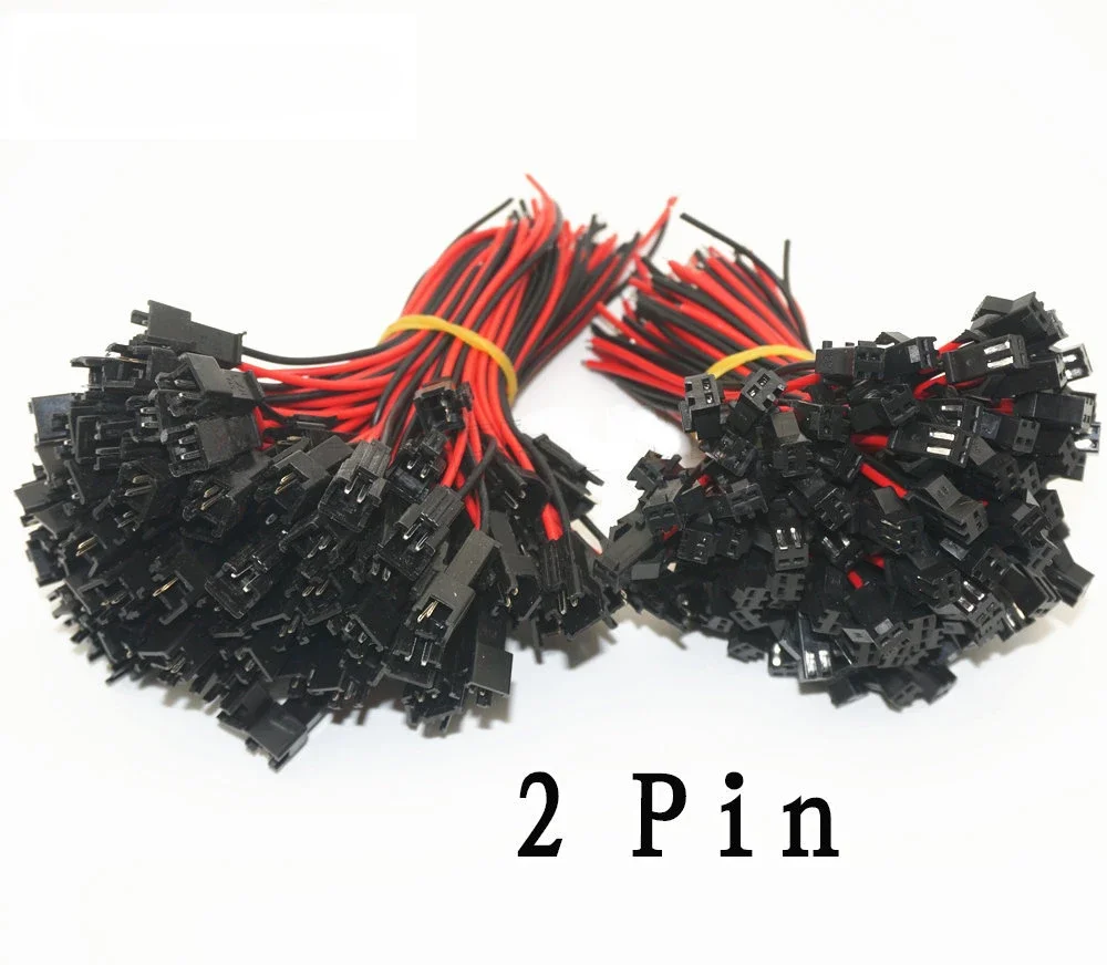 Cable conector de 2 pines, 3 pines, 4 pines, 5 pines, 6 pines, macho/hembra, JST SM 2, 3, 4, 5, 6 pines, para controladores de tira de luz Led - imagen 2