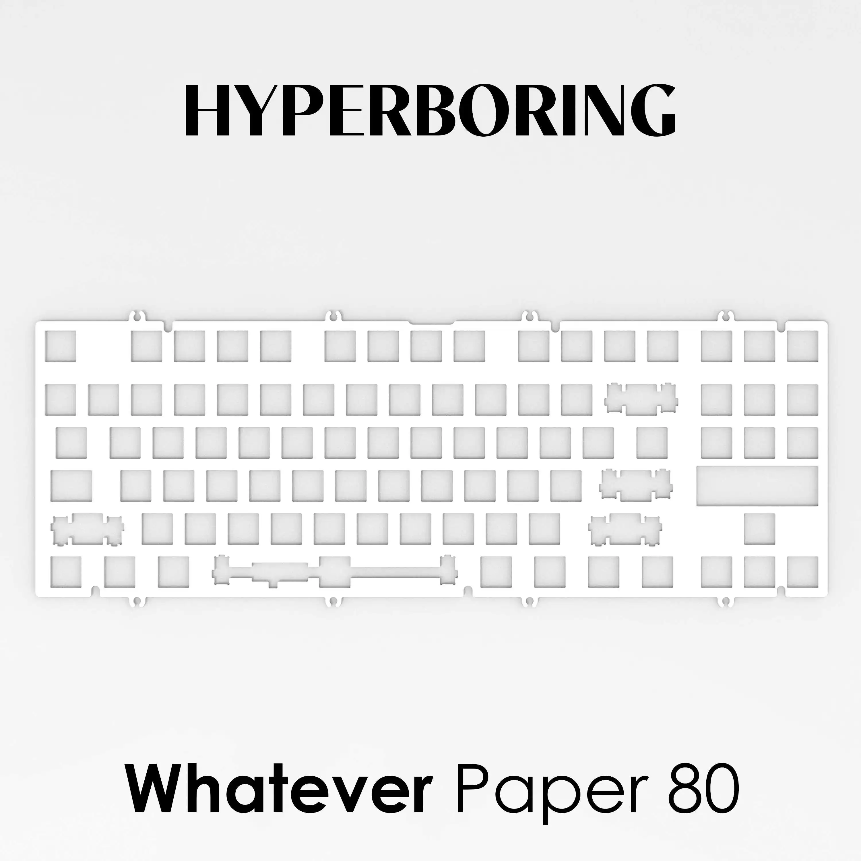 PP 6.25U Plate Mount