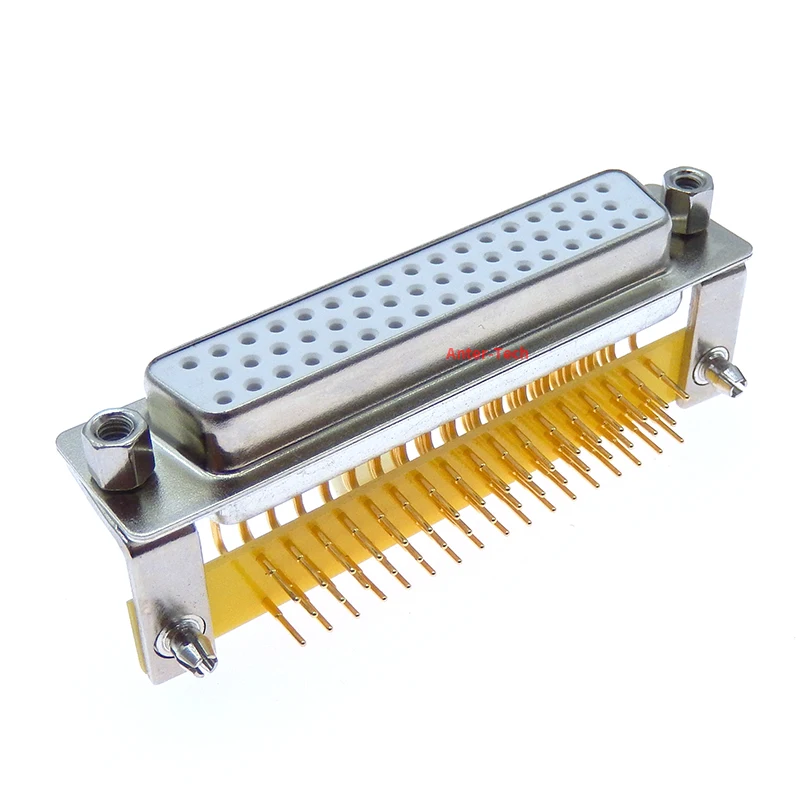 Conector DB50 D-Sub 50 Pines Macho/Hembra PCB 90° Chapado Oro - imagen 2