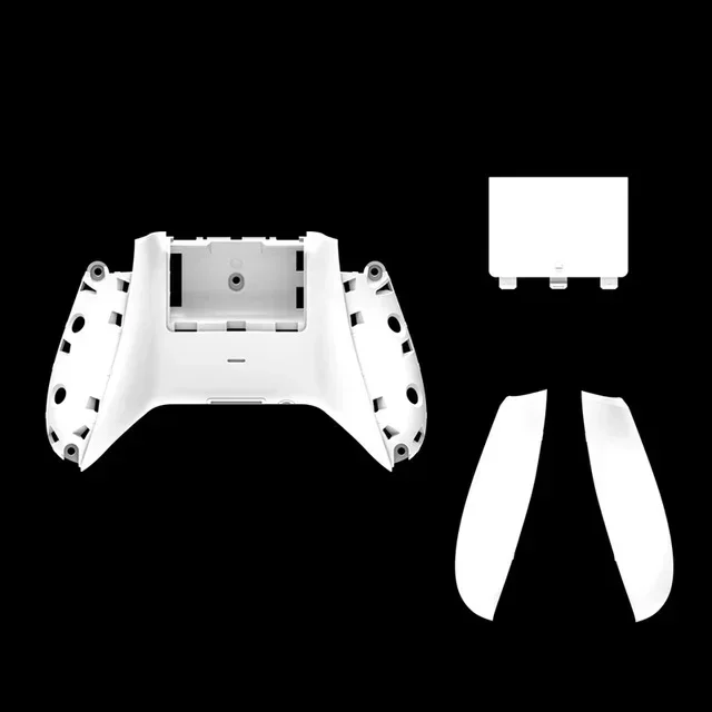 Kit de carcasa trasera de repuesto DATA FROG para Xbox One, funda delgada para controlador con empuñaduras de mano, accesorios protectores para mando - imagen 5
