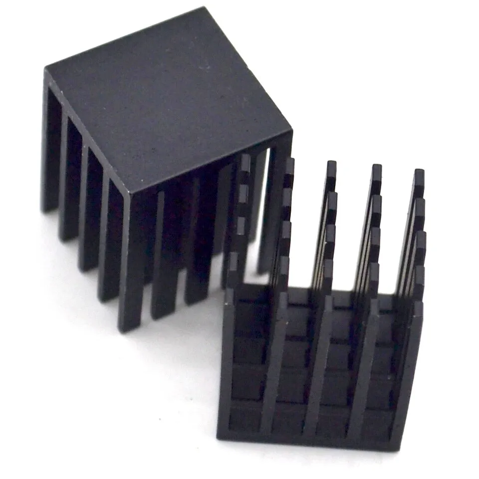 Disipador de calor de 5 piezas, radiador de alta calidad, 19x19x24MM (ranura negra) - imagen 4