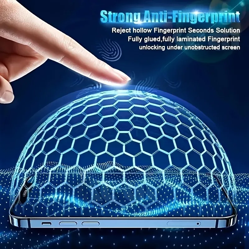 Protector de pantalla de película de hidrogel de alta definición, 3 uds., para iPhone 17 16 15 14 Pro Max 16e Air 13 12 11 X XS XR XS MAX Mini - imagen 3