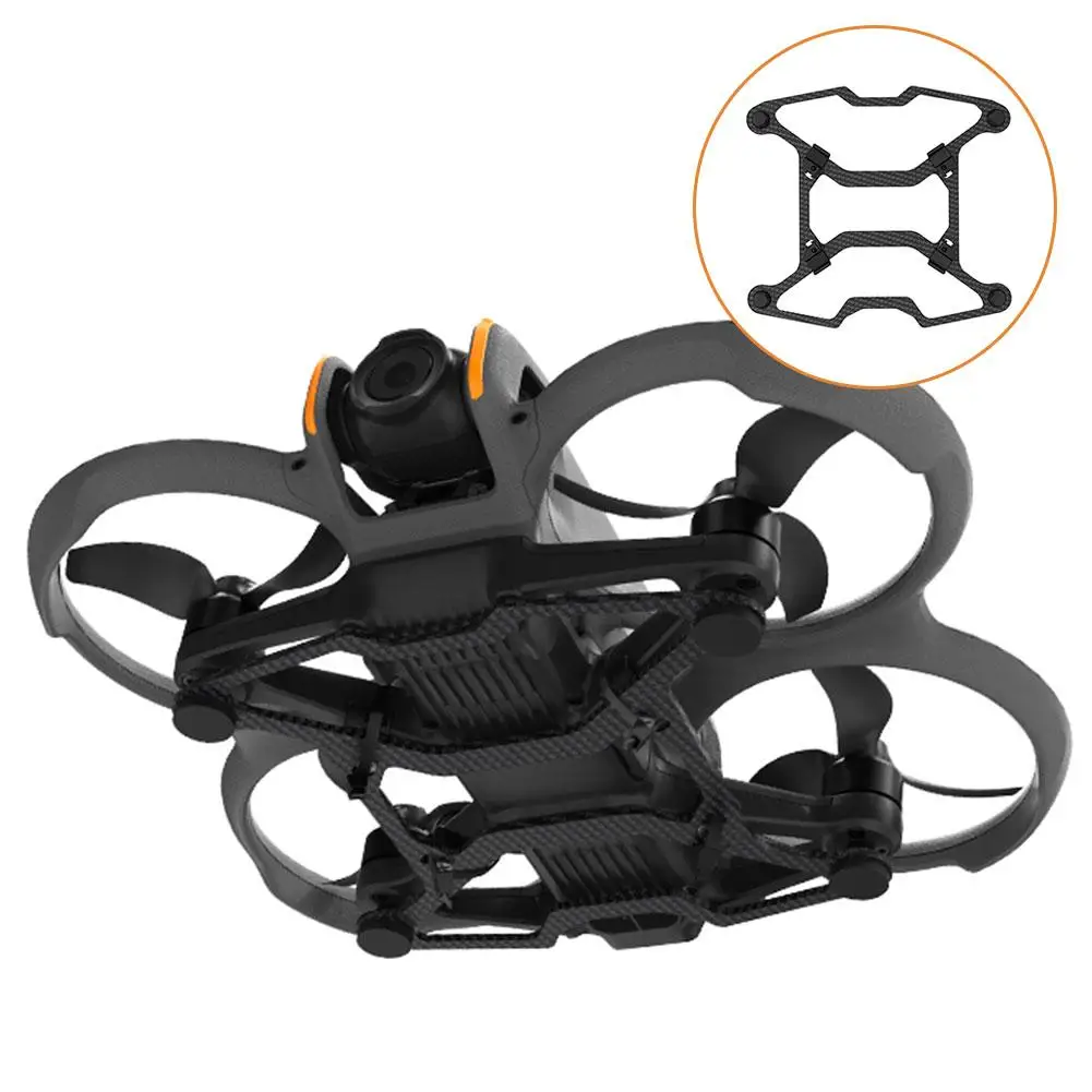 Parachoques anticolisión de fibra de carbono para DJI Avata 2, protección ligera, resistente a choques, accesorios de protección para Dron Avata2 - imagen 2