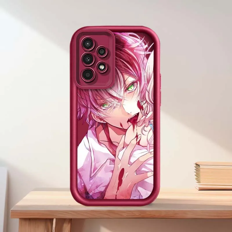 Funda para amantes Diabolik para Samsung Galaxy A73 A72 A71 A56 A55 A35 A25 A54 A53 A52 A51 A32 funda de teléfono con escalera ocular - imagen 5