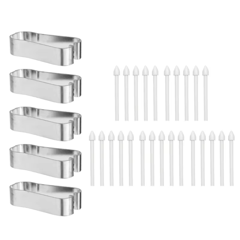 F3KE Paquete 25/50 puntas bolígrafo para pantalla táctil, para Tab S7+ S23 NOTA10 20 puntas - imagen 5