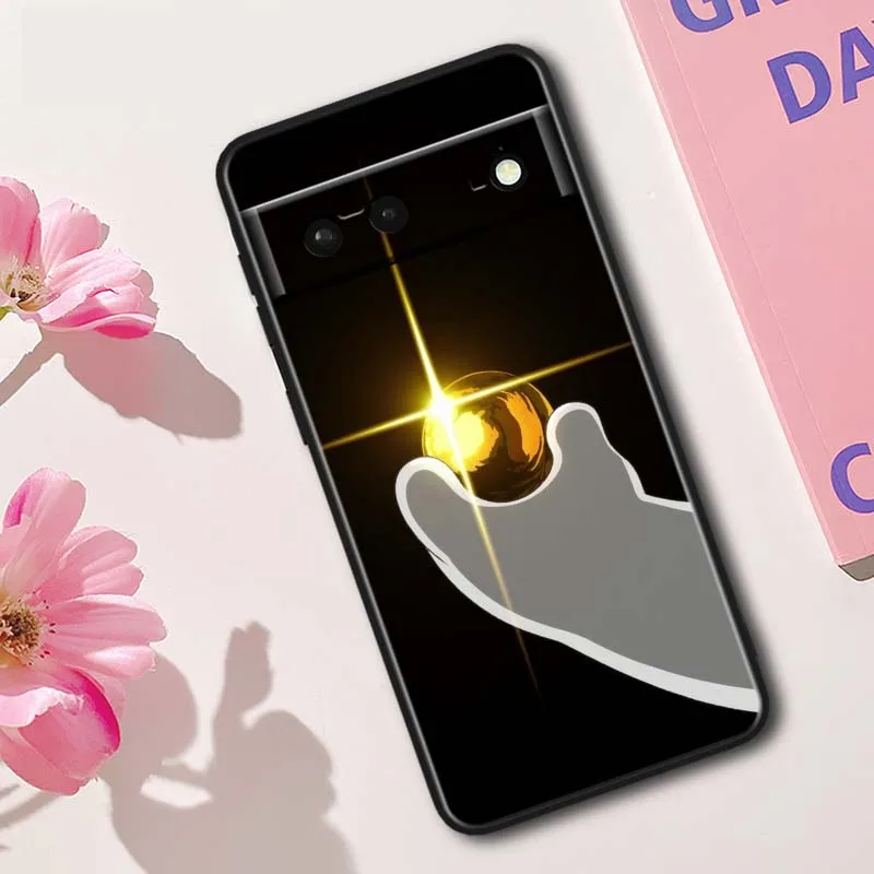 Funda de Anime Art Dandadan para Google Pixel 10 9 8 7 9a 8A 7a 6a XL Pro 5G funda de teléfono negra - imagen 3