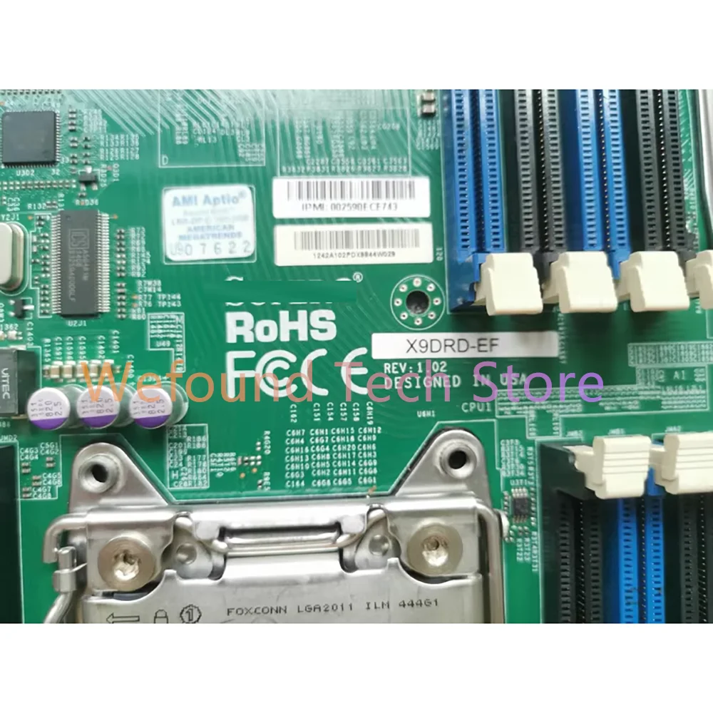 X9DRD-EF para placa base de servidor Supermicro chip C602 6 PCI-E - imagen 4