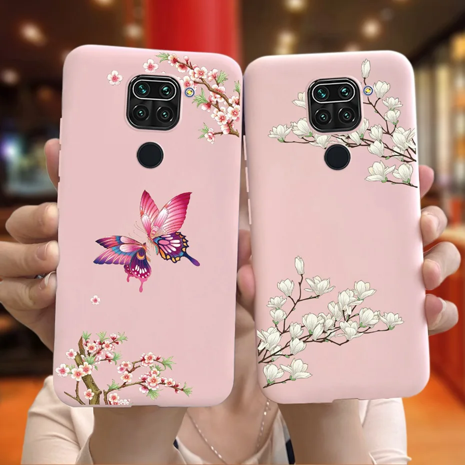 Para Xiaomi Redmi Note 9 9s Note9 Pro Max funda pintada bonita a la moda para Redmi Note 9 Pro 9 S 9Pro fundas de silicona suave de Color caramelo - imagen 5