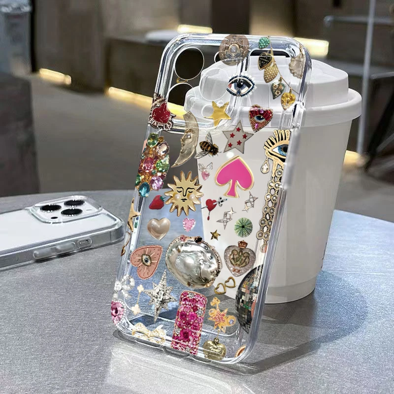 Funda de teléfono de protección completa de TPU impresa para Samsung Galaxy S25 S24 S23 Ultra S22 Plus S21 FE 5G A56 A55 A54 A53 A35 A33 A16