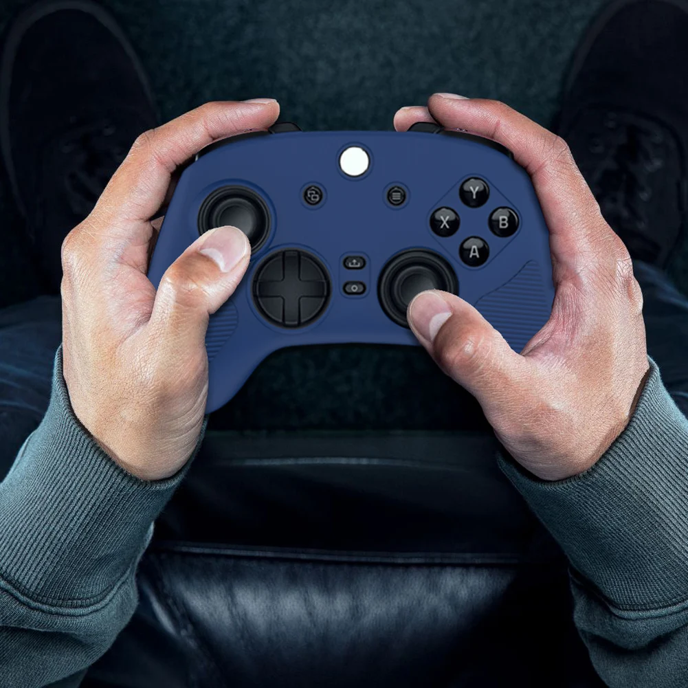 Funda de silicona para Razer Wolverine V3 Pro, funda protectora para controlador de juegos, funda de piel suave a prueba de caídas, accesorios para juegos - imagen 3