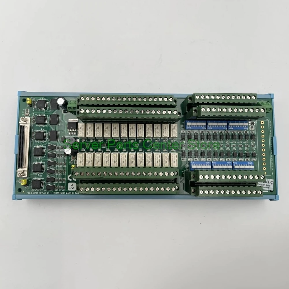 Panel de terminales de cableado de E/S, relé de 24 canales y conector de placa D/I aislado para Advantech PCLD-8761 - imagen 3