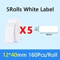 5Rolls 12x40mm