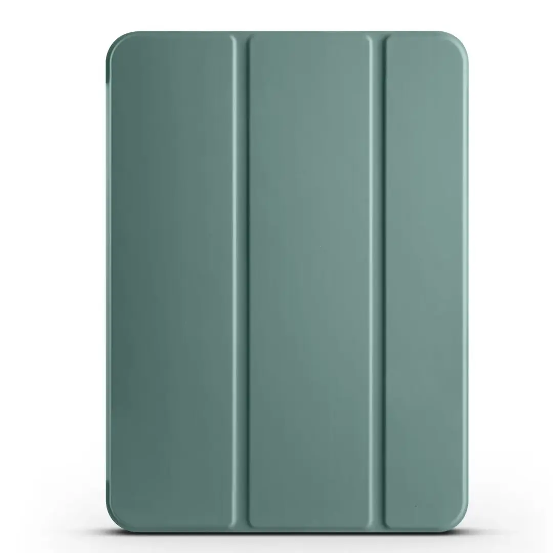 Funda plegable para tableta, carcasa trasera de silicona suave para iPad Air 6, 5, 4, 3, 2, 9,7, 10,2, 10,9, 11 pulgadas, 10, 9, 8, 7 generación - imagen 2