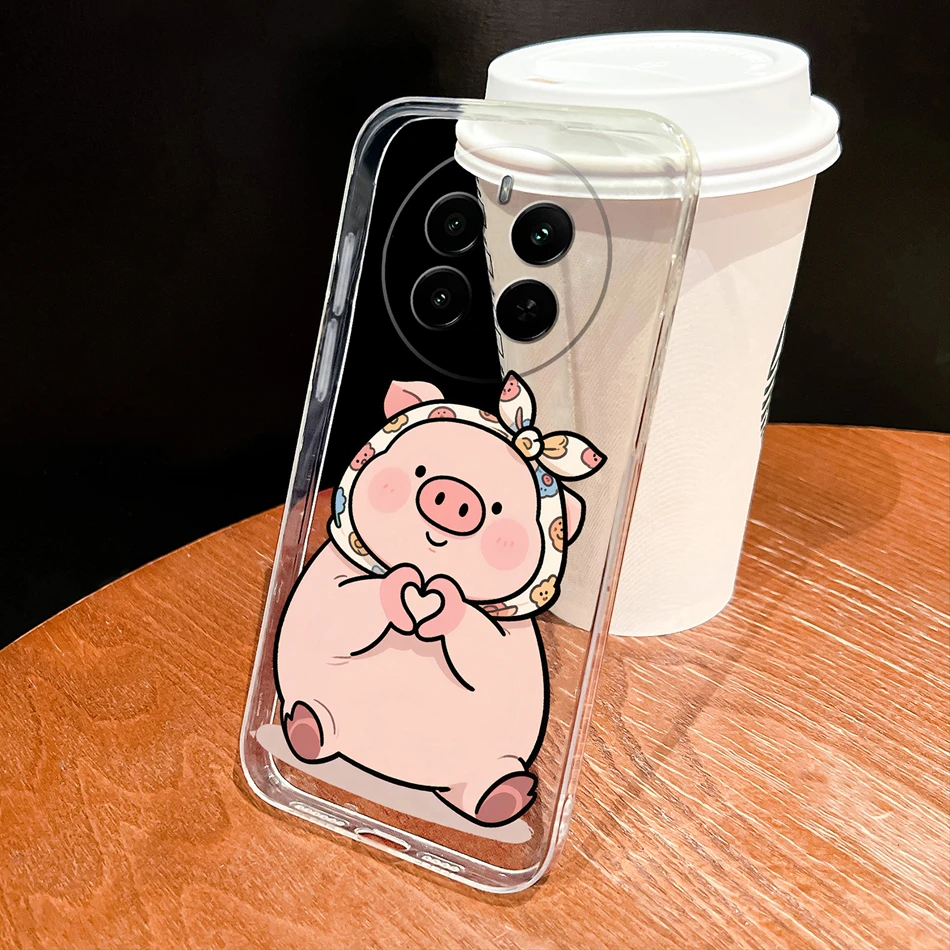 Funda de teléfono para Realme 13 Pro Plus, bonitos patrones de peces, suave y delgado, carcasa de silicona transparente de TPU para Realme13 Plus, Funda ligera - imagen 5