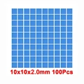 100x100x2.0mm Sliced