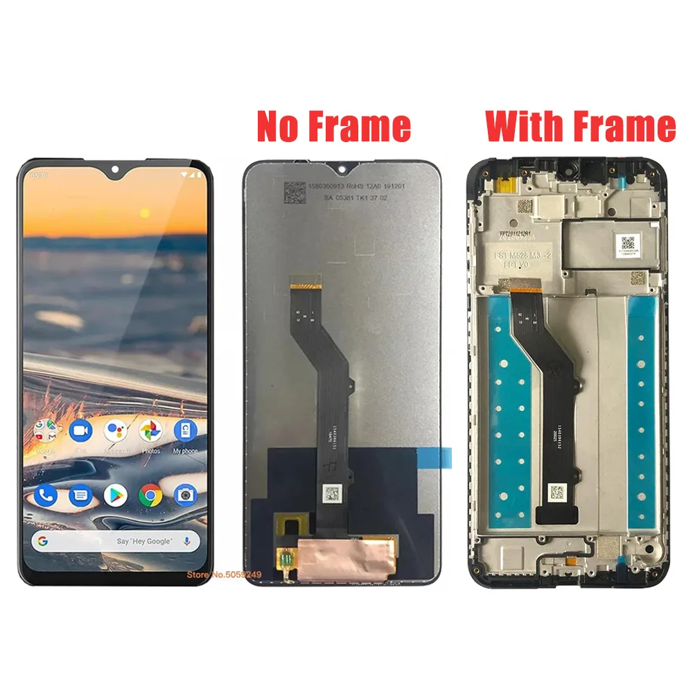 Reemplazo de pantalla táctil LCD ORIGINAL para Nokia 6,55, 5,3 ", TA-1234, TA-1227, TA-1229, 1223 - imagen 2