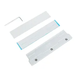 IceManCooler Disipador RAM DDR5/DDR4 de Aluminio - Disipacion de Calor