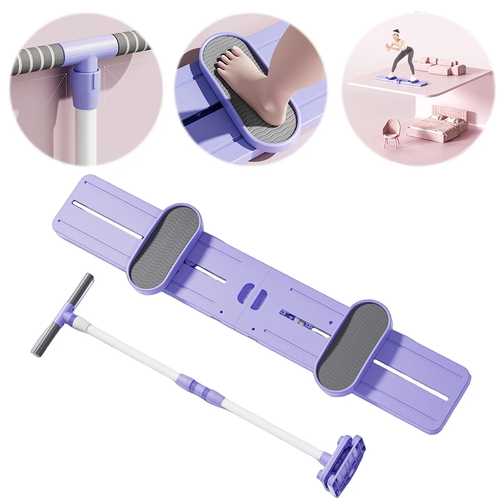 Máquina de esquí fitness, entrenador de esquí plegable, equipo de ejercicio muscular del suelo pélvico multifunción, antideslizante para entrenamiento de cuerpo completo - imagen 3