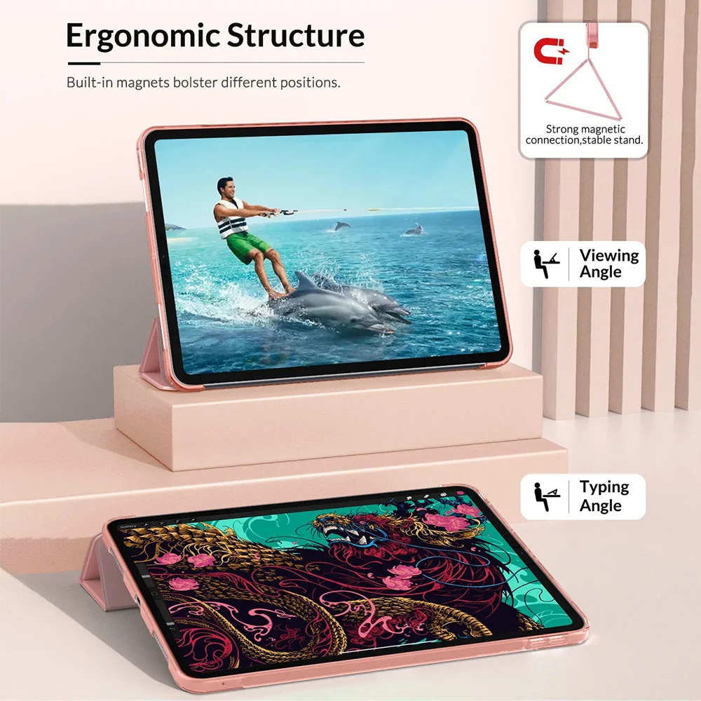 Para iPad A16 11th 2025 6th 5th Gen 9,7 pulgadas IPad Air 1 2 funda para IPad Pro 9,7 2016 2017 2018 ipad Air 5 4 2022 10.9 cubiertas - imagen 5