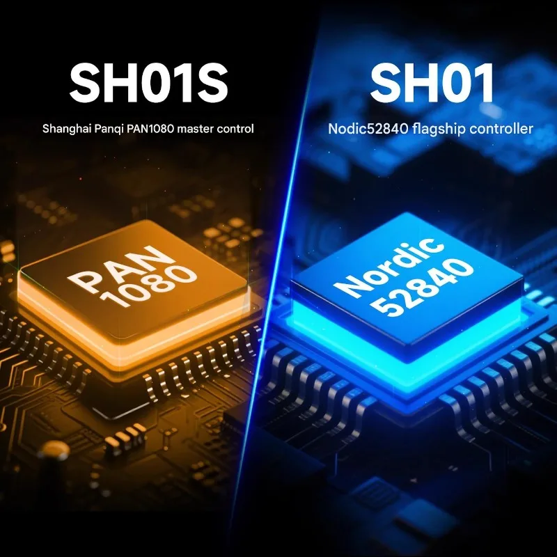 Ratón RAWM SH01 SH01S PAW3395 ligero e-sports Nordic52840 PAN1080 intercambiable en caliente micromodo Bluetooth ratón para juegos único regalo - imagen 2