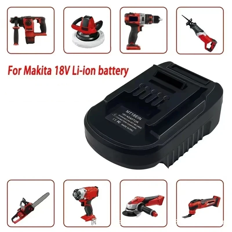 Adaptador para batería Makita de 18V a batería de iones de litio Ein de 18V, convertidor adaptador MT18EIN para uso de herramientas eléctricas inalámbricas Ein - imagen 4