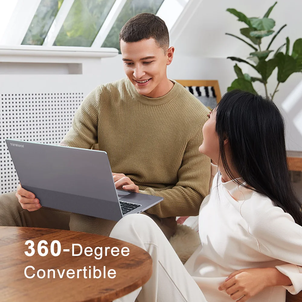 Ninkear 2 en 1 Laptop YBOOK 15 El mejor regalo de Navidad AMD ™ Ryzen 3 3200U 16GB DDR4 + 512GB SSD 15,6 pulgadas 360 grados - imagen 4